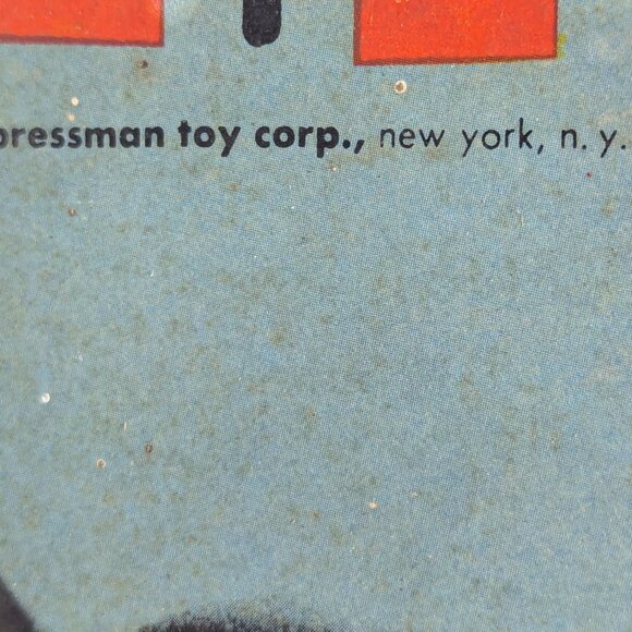 Vintage Pressman Toy Corp Ring-Toss Game #1107 Made in USA w/Original Box - Picture 3 of 16